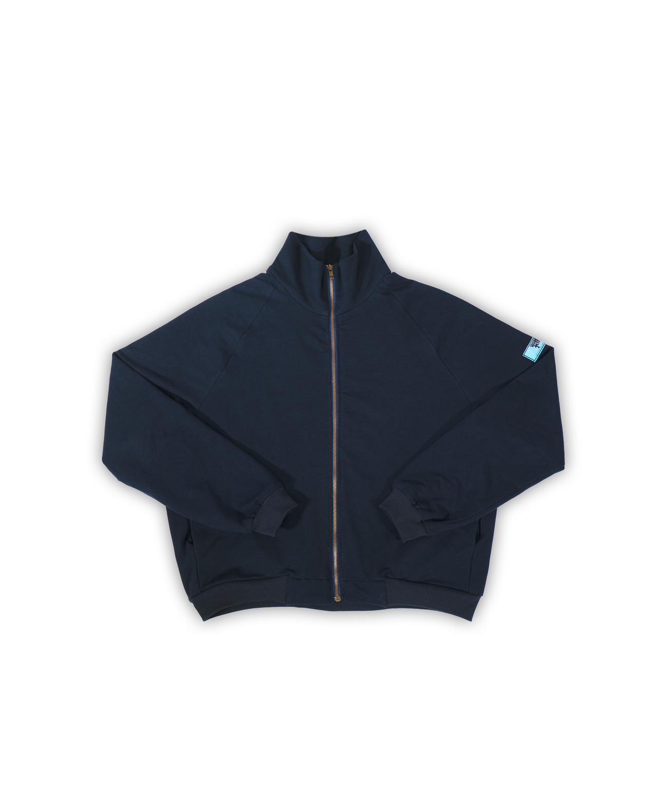 SWEAT ZIP-UP - BLEU MARINE