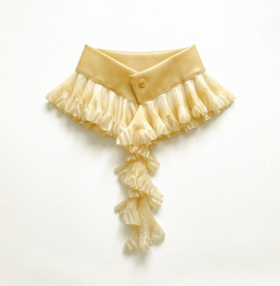 SS26 OPALINE RUFFLE SKIRT