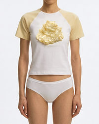 SS26 CAT BABY TEE PORTÉ CROPPED
